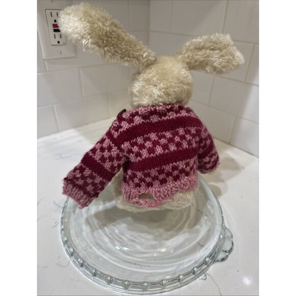 Boyd's Bears Plush ARCHER 11” Easter Bunny Sweater retired collectors - Picture 8 of 15